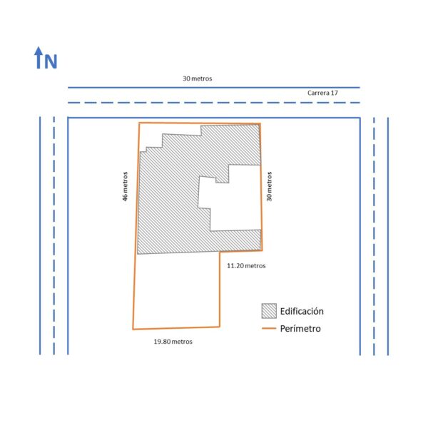 VENDO terreno de 1200 m² con 30 metros de frente, en la carrera 17 de Barquisimeto, estado Lara